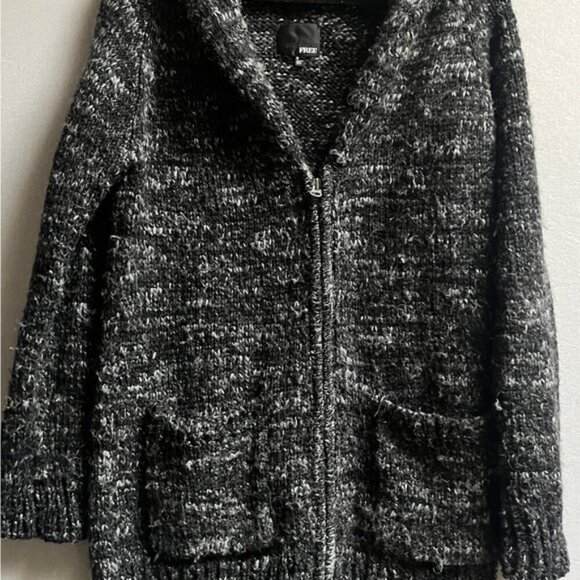 Wilfred Aritzia Orme wool alpaca zipper sweater cardigan Sz S - Picture 4 of 11